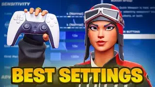 *NEW* Best Controller Settings + Sensitivity For Fortnite Chapter 7! (PS4/PS5/XBOX/PC)