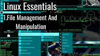 Linux Essentials: 1.File Management And Manipulation | Linux File System | Terminal Commands