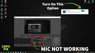 Obs Studio MIC Not Working Obs Mic Problem Fix Obs Mic Not Working In HINDI !