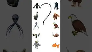 Match the characters of Zoonomaly 2 with their original | Zoonomaly 27