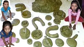Kitchen Tool #1 || मिट्टी के खिलौने का नया वीडियो,नए तरीके के मिट्टी के खिलौने,, मिट्टी के बर्तन
