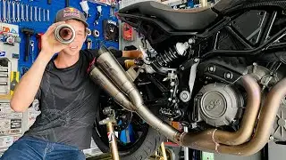 How To Install An Aftermarket Motorcycle Exhaust | MC Garage