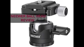 Review:  Neewer Low-Profile Ball Head 360 Degree Rotatable Tripod Head