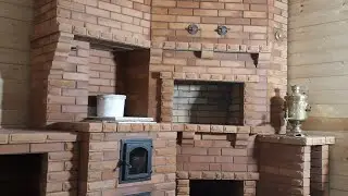 Уличная барбекю в г.Орехово-Зуево готова к сдачи #ПечникиЗахаровы