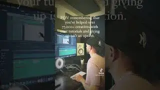 POV when giving up isn’t an option. #beatmaker #beatproducer #cjbeatz #youtuber