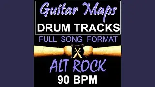 Alternative Rock 90 BPM Drum Track