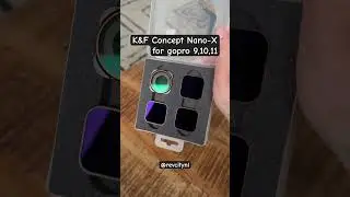 K&F Concept Nano-X for GoPro 9/10/11. ND8,16,32,CPL