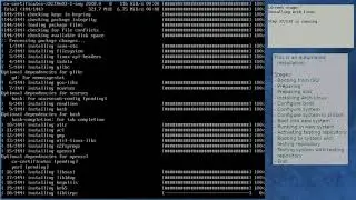 Arch Linux installation recording to kernel 5.15.5-arch1-1 (ISO)