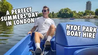 SUMMER IN LONDON: PART 1 | Hyde Park Boat Hire & Van Gogh Immersive Experience  | UK Travel Vlog