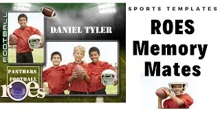 Sports Photography Memory Mates and Templates - How to Create a Custom Template in ROES