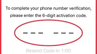 iPhone 6 | WhatsApp Verification Code Not Receive Problem Solve