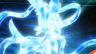 Serena's Eevee evolves into Sylveon!