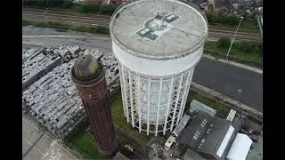 The Salt And Pepper Pot Water Towers.