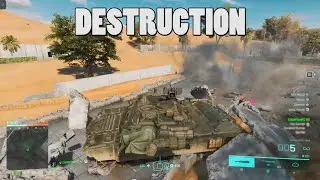 Destruction in Battlefield 2042 vs Battlebit Remastered