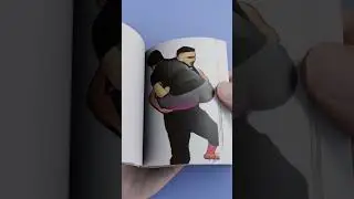 Let's Refine The Defense Technique From The Leg Grip - Flipbook #Creativity #Flipbook #defence