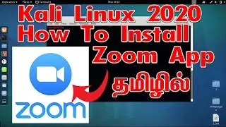 How To Install Zoom in Kali Linux | Tamil