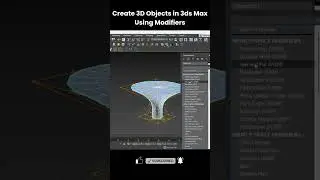 Create 3D Objects in 3ds Max Using Modifiers | Beginner-Friendly Modifier Tutorial