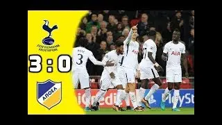 Tottenham vs APOEL Nicosia (3-0) - All Goals & Highlights 06/12/2017 HD