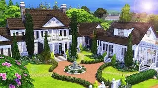 BIG TRADITIONAL FAMILY HOUSE 💕 (1/2) | The Sims 4 | Speed Build
