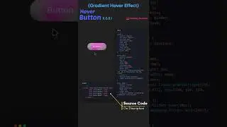 Gradient Hover Button using Html & Css