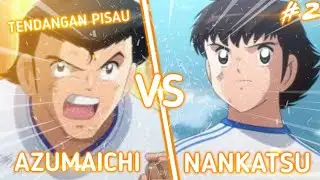 Nankatsu Vs Azumaichi - Soda Si Tendangan Pisau | CAPTAIN TSUBASA PS2 #2