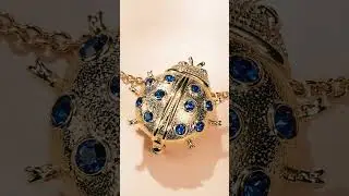 Серьги «Небесная шпинель» 45450 