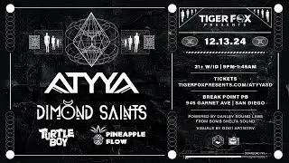 12.13.24 • ATYYA • DIMOND SAINTS • TURTLE BOY • PINEAPPLE FLOW • Break Point • San Diego, CA