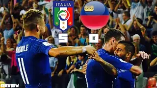 ITALY vs LIECHTENSTEIN 5-0: Lorenzo Insigne Man of the Match & Azzurri Dominate! 11/6/17