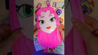 [Paper diy] Teen Titans Go blindbag💄 #papercraft
