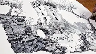 Pen and Ink Setching Tutorial