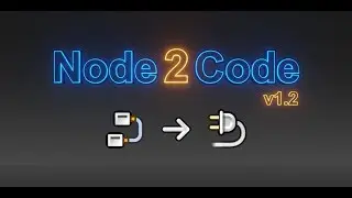Node2Code: Build a Custom Blender Addon in 5 Minutes