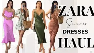 ZARA SUMMER DRESSES TRY ON HAUL ⎸ Jess Orozco