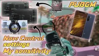 MY NEW SENSITIVITY 💗 | 5 finger claw full gyro - PUBG MOBILE