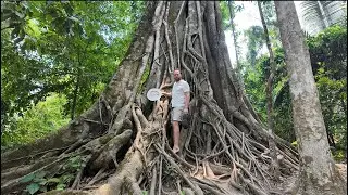 Chiar si in JUNGLA din LAOS  am ajuns!  Am facut o baie intr-o cascada ca in povesti