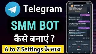 How to Create Smm Panel Bot | Telegram Smm Panel Bot 