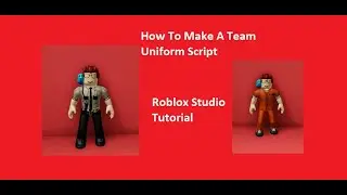 How To Make Team Clothing - Roblox Studio Tutorial