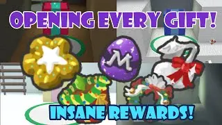 Opening *EVERY PRESENT* For INSANE Rewards!  | Bee Swarm Simulator