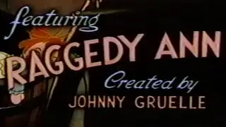 Retro Raggedy Ann The Enchanted Square 1947 Animated Short Cartoon