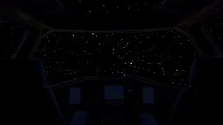 BEST NOISE BLOCKER With BROWN NOISE - Space Travel Captain's Cabin Calm down, Sleep and Relax