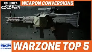 Top 5 Cold War Weapons For Warzone - Call Of Duty Modern Warfare