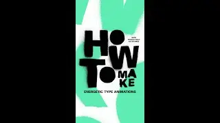 How To Make Energetic Type Animations With Toggle Hold Keyframes In After Effects