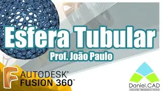 Fusion 360 | Modelo 3D em ESFERA TUBULAR