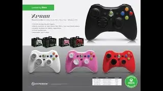 Hyperkin re-releasing the Xbox 360 Controller for Series S|X