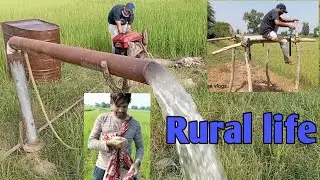 AJ ka vlog Tubewell engine