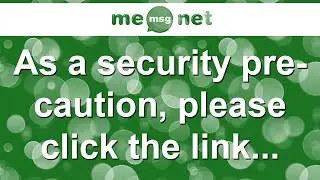 As a security precaution, please click the link to verify your ICQ account