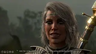 Isobel reaction after Moonrise Towers events with Nightsong save ending BG3 Cutscene