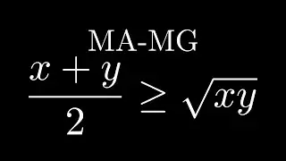 Desigualdad de medias (aritmética geométrica) | demostración algebraica animada