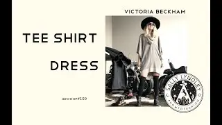 Five Ways to Style a Cashmere Tee Shirt Dress with Victoria Beckham's Line
