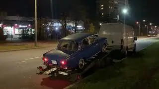 Москвич уехал в Эстонию