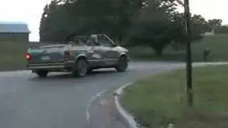 van with top cut off using sawzall  -orignal